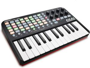 【中古】Akai Professional USB MIDIキーボードコントローラー Ableton Live Lite付属 APC KEY 25