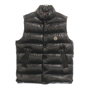 MONCLER モンクレール TIBB GILET ロゴ ワッペン ダウン ベスト ジャケット ブラック I20911A00096 68950