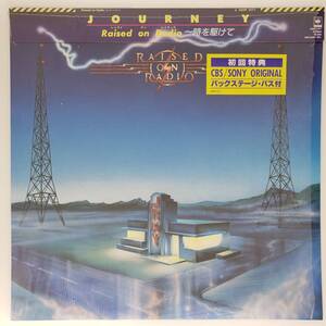 良盤屋 P-2779◆LP◆Pop Rock, 　 ジャーニー 　Journey 　Raised On Radio 1986　　まとめて送料480