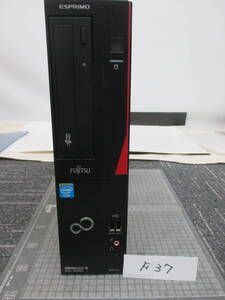 Ｆ37　　　　　　Fujitsu　 ESPRIMO 　D551/G 　HDDレス　スリムタイプPC