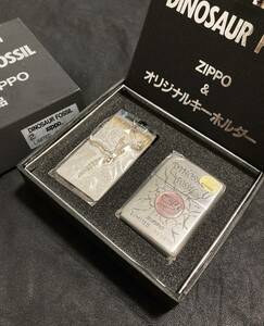 未使用☆[90s ZIPPO] 1996年 DINOSAUR FOSSIL 恐竜化石 限定品 No.0670 ダイナソー 刻印XII ライター ジッポー