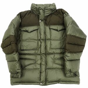 K0376S 新品 THE NORTH FACE PURPLE LABEL/ダウンジャケット【サイズ：XL】カーキグリーン DOWN JACKET ノースフェイス パープルレーベル 