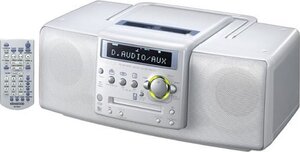 【中古】 ケンウッド CD・MD・ラジオパーソナルステレオシステム (ホワイト) MDX-L1-W