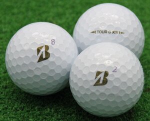 ABランク ブリヂストン BRIDGESTONE TOUR B XS パールホワイト 2022年モデル 30個 球手箱 ロストボール