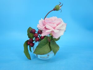 エミリオ ロバ　EMILIO ROBBA　造花　アートフラワー　薔薇　バラ　ローズ　現状品　（中　EMB11