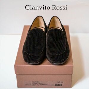 ジャンビト ロッシ Gianvito Rossi コーデュロイ シューズ