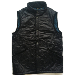 格安 BarbourバブアーPERBLE GILET キルティングベスト NAVY ポーラーキルトベスト Sサイズ 新品未使用