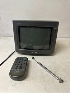 【ジャンク】 SONY TRINITRON COLOR TV KV-9AD2 ソニー トリニトロン カラー テレビ ブラウン管 9型 ブラック 