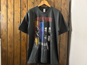 新品★ガンズアンドローゼズ & メタリカ　ビンテージスタイル　ツアーTシャツ【XL】★へヴィメタル/ロックバンド/GUNS/METALLICA