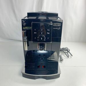 DeLonghi デロンギ マグニフィカS コンパクト全自動エスプレッソマシン ECAM23120BN コーヒーメーカー 1.8L ブラック 中古品 現状品 100V 