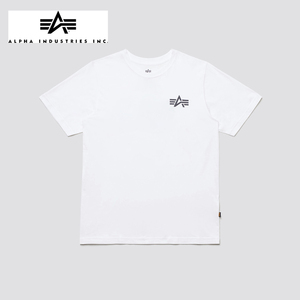 【新品/送料無料】アルファインダストリー ALPHA INDUSTRIES ロゴT LOGO TEE ホワイト Tシャツ 2XLサイズ aluts49001g1wh2xl