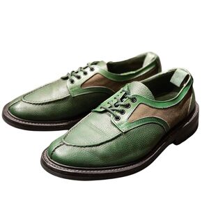 トリッカーズ レザーシューズ Uチップ ニコラスデイリー 971 M8101 グレイン UK9 Tricker’s NICHOLAS DALEY 約27.5cm【LA】【中古】