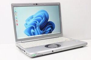 1円スタート ノートパソコン Windows11 WPS office搭載 Panasonic レッツノート CF-SV7 第8世代 Core i5 SSD256GB メモリ8GB カメラ