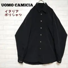 《イタリア》Pell D’oro  UOMO CAMICIAポリシャツ 黒