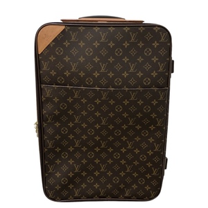 ルイ・ヴィトン LOUIS VUITTON ペガス 55 M23294 ブラウン　ゴールド金具 モノグラム キャリーバッグ ユニセックス 中古