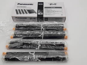 【管⑧】パーソナルファクス用インクフィルム　Ｐanasonic　KＸ－ＦAＮ190Ⅴ　4本入　中古