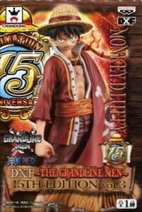 中古フィギュア モンキー・D・ルフィ 「ワンピース」 DXF～THE GRANDLINE MEN～ 15TH EDITION vol.