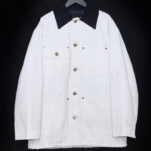 未使用 PRADA コットン ジャケット Sサイズ ホワイト SGC675_14W7_F0009_S_OOO プラダ オーバーサイズ white cotton jacket