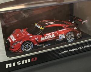 エブロ 1/43 MOTUL AUTECH GT-R 2017 Rd.2 Fuji NISMO BOX 松田次生/R.クインタレッリ