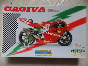 CAGIVA 500 c.c. ( PROTAR METAL NEW LINE EASY ASSEMBLY SCALE1/9 Mod.13292 ) 