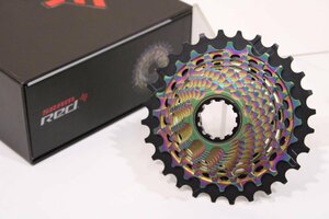 ★SRAM スラム XG-1290 RED AXS Rainbow 10-28T 12s ワンピーススプロケット 極上品