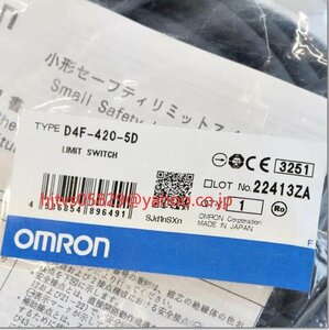 10個セット 新品 未使用 OMRON オムロン D4F-420-5D 小型セーフティ スイッチ【６か月保証】