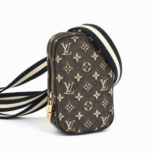 ルイヴィトン LOUIS VUITTON モノグラムミニ ウス ディジタル ミニバッグ ショルダー ポーチ 小物入れ キャンバス×レザー M92066