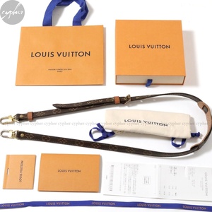 LOUIS VUITTON J52315 モノグラム 幅1.6cm ショルダー ストラップ ルイヴィトン ベルト スマホ ネック 首掛け バッグ ケース ポーチ