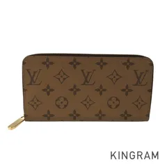 ルイ・ヴィトン LOUIS VUITTON モノグラム リバース ジッピーウォレット M82444 PVC 長財布 ラウンドファスナー te【中古】