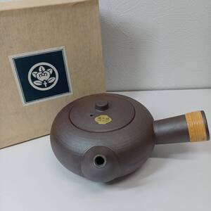 たち吉　南蛮　急須　横手　茶器　煎茶道具　茶道具　京焼　清水焼