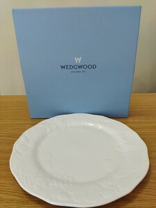 「100円スタート」「未使用品」WEDGWOOD ウェッジウッド プレート 洋食器 大皿　直径28cm　ハイブランド食器　皿　