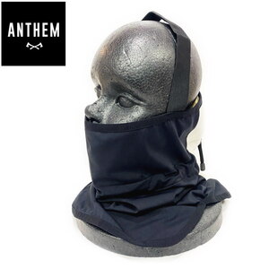 ◎25 ANTHEM HARF BALACLAVA カラー:BLACKxOFF WHITE フードウォーマー スノーボード スノボ スキー