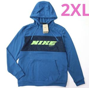 NIKE ビッグロゴ グラフィック スウェット プルオーバー パーカー2XL