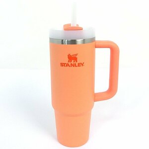 スタンレー STANLEY FLOWSTATE TUMBLER H2.0 真空クエンチャー タンブラー スタバ 887ml 10-11825-197 オレンジ【未使用品 YST-92】