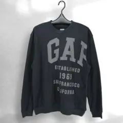 GAP ギャップ 【M】 スウェット トレーナー 黒