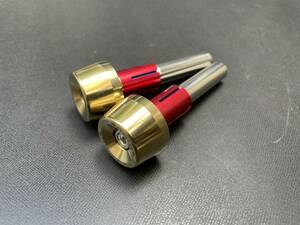 JSM ヘビーウェイトバーエンド 13mm～18.5mm ゴールド