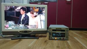 ★【中古/動作品 】★SONY DSR-1500A DIGITAL VIDEO CASSETTE RECORDER 業務用DVCAMレコーダー●現状品（ DRUM 00045 時間！)