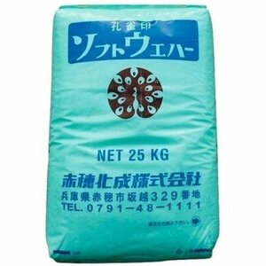 塩化マグネシウム（フレーク状）　ソフトウェハー　凍結防止剤・防塵剤・融雪剤 25kg