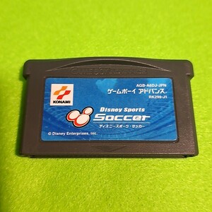 【1300円以上ご購入で送料無料!!】【GBA】⑪⑨SOCCER～Disney All-Star Sports～ (箱説なし)【ゲームソフト】