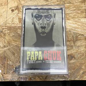 シHIPHOP,R&B PAPA CHUK - FUNKY SCIENCE TEXAS ROUGHNECK シングル,名曲! TAPE 中古品