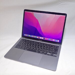 ☆ Apple アップル MacBook Air 2020 A2337 EMC 3598 【中古・美品】 13.3インチ 充放電回数 19回! SSD256GB 外箱・電源ケーブルあり 1円～