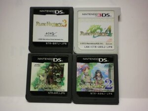 3DS＋DS　ルーンファクトリー4＋ルーンファクトリー3＋ルーンファクトリー2＋ルーンファクトリー 新牧場物語　お買得4本セット(ソフトのみ)