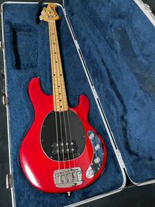 MUSICMAN StingRay 4 Translucent Red USA製