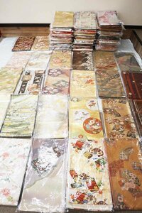 【京夢桜】１円スタート★大量正絹袋帯１１５枚まとめ売り★本金箔刺繍螺鈿高級呉服★売り切り★赤字覚悟★RWK302