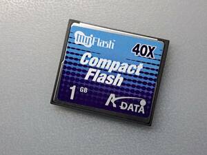 ADATA my Flash CompactFlash 1GB CFカード ケース付き エイデータ コンパクトフラッシュ メモリーカード 動作確認済み