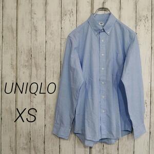 UNIQLO メンズ エクストラファインコットン ブロードシャツ XS 45