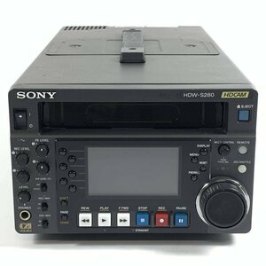 SONY HDCAM HDW-S280 ソニー HDデジタルビデオカセットレコーダー●簡易検査品【TB】
