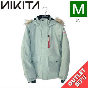 【OUTLET】 NIKITA GIRLS ESPAN JACKET SEAFOAM GREEN Mサイズ キッズ スノーボード スキー ウェア アウトレット