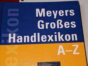 洋書●ドイツ語小百科事典 Meyers Groes Handlexikon A-Z : 52.000 Stichwrter BIBLIOGRAPHISCHES INSTITUT, MANNHEIM 2003