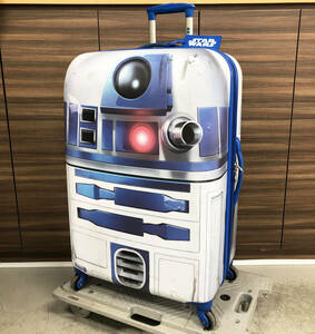 ◆◇激レア！Star Wars R2-D2 スターウォーズ 大型 スーツケース 2WEEKタイプ キャリーケース アメリカンツーリスター 中古◇◆